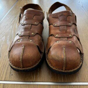 Polo Sport RL Ralph Lauren Leather Fisherman Sandals 13D Low Mileage Soles READ